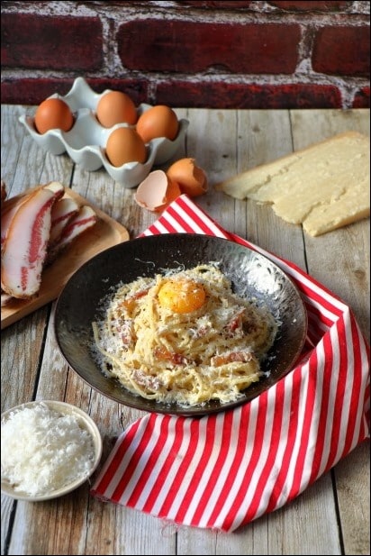 spaghetti a carbonara original