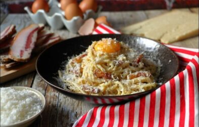 spaghetti à la carbonara