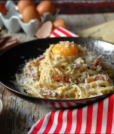 spaghetti à la carbonara