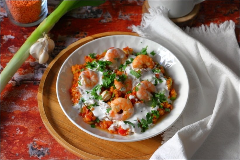 Dahl-lentilles-corail-crevettes (11) dahl lentilles crevettes