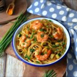 recette pates crevettes creme