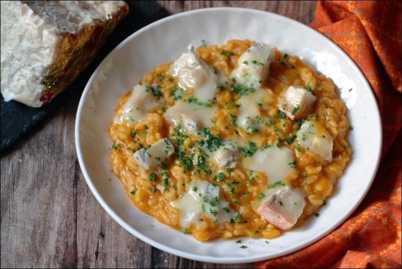 Risotto-potiron-gorgonzola (12) risotto au butternut crémeux