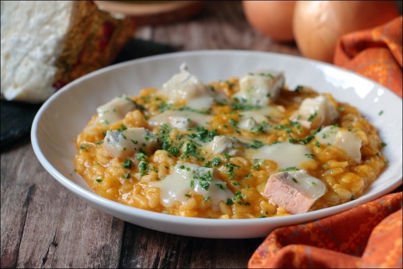 risotto au potiron