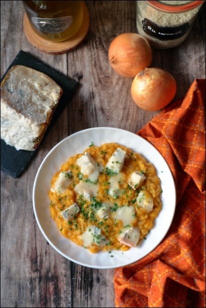 Risotto-potiron-gorgonzola (8) risotto potiron safran