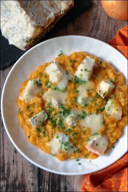 Risotto-potiron-gorgonzola (9) risotto potiron safran gorgonzola