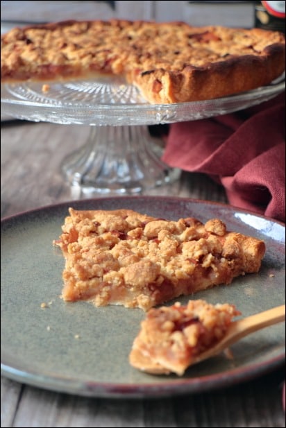 tarte pomme crumble