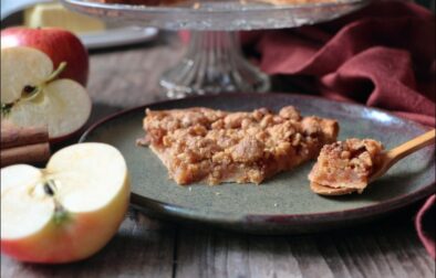 tarte crumble aux pommes