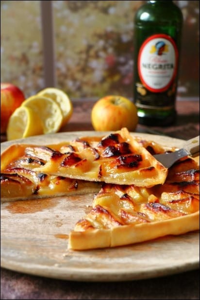 Tarte_pommes_confites_vanille_rhum (13) tarte pommes originale