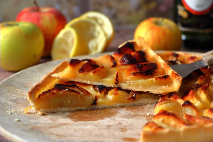 Tarte_pommes_confites_vanille_rhum (16) tarte pommes vanille rhum