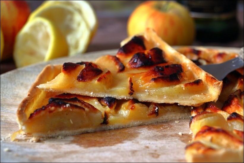 Tarte_pommes_confites_vanille_rhum (17) tarte pommes vanille
