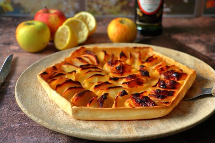 Tarte_pommes_confites_vanille_rhum (5) tarte aux pommes confites