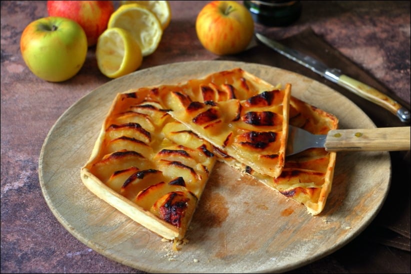 tarte fine aux pommes