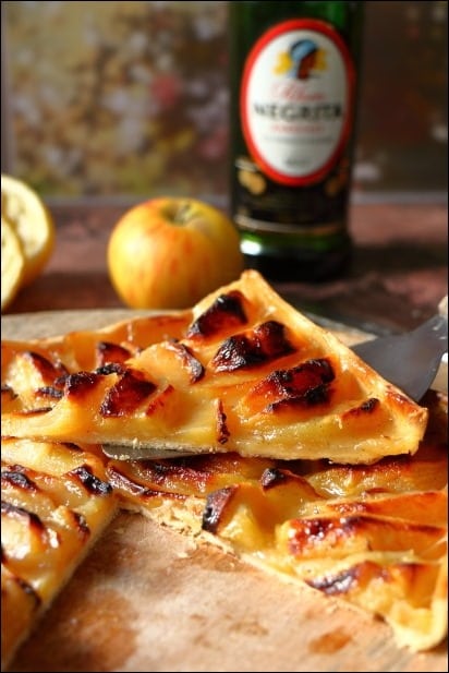 Tarte_pommes_confites_vanille_rhum (7) tarte pommes vanille