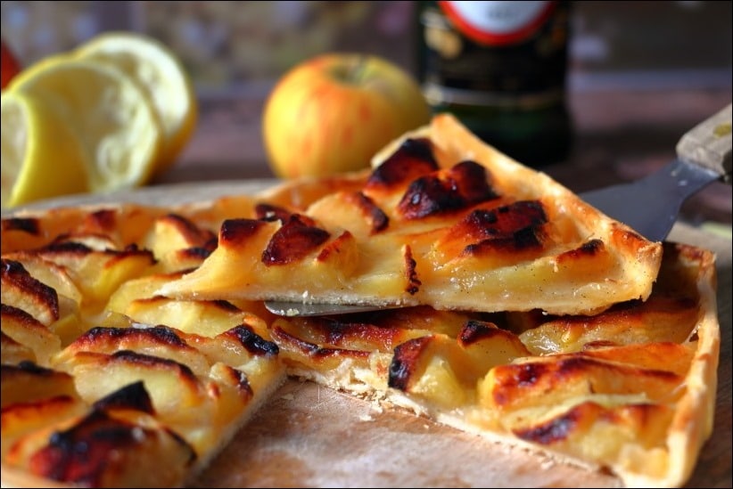 Tarte_pommes_confites_vanille_rhum (8) tarte pommes gourmande