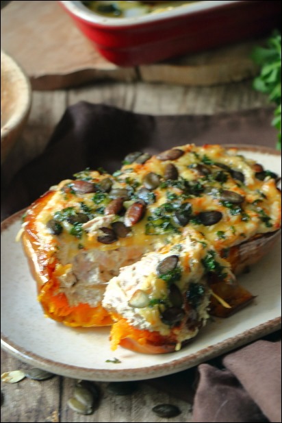 Butternut_farcie_thon_ricotta (2) butternut farcie thon ricotta
