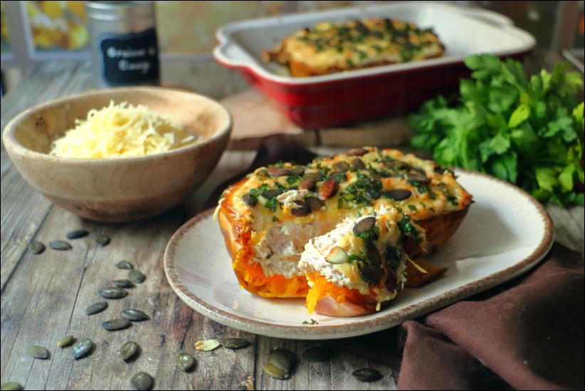Butternut_farcie_thon_ricotta (3) butternut rotie farcie thon ricotta