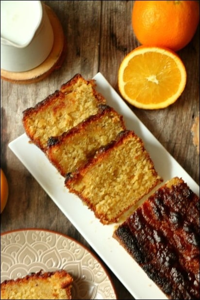 cake orange jus