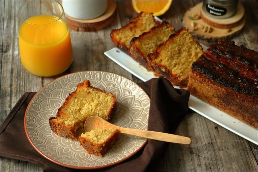 gateau orange jus