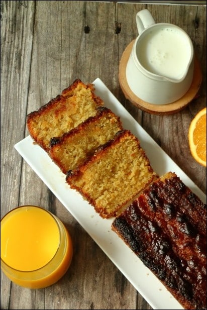 gateau orange cardamome