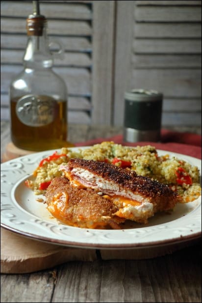 cordon bleu à la poêle