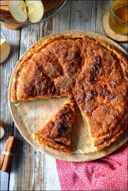 dessert croustade aux pommes