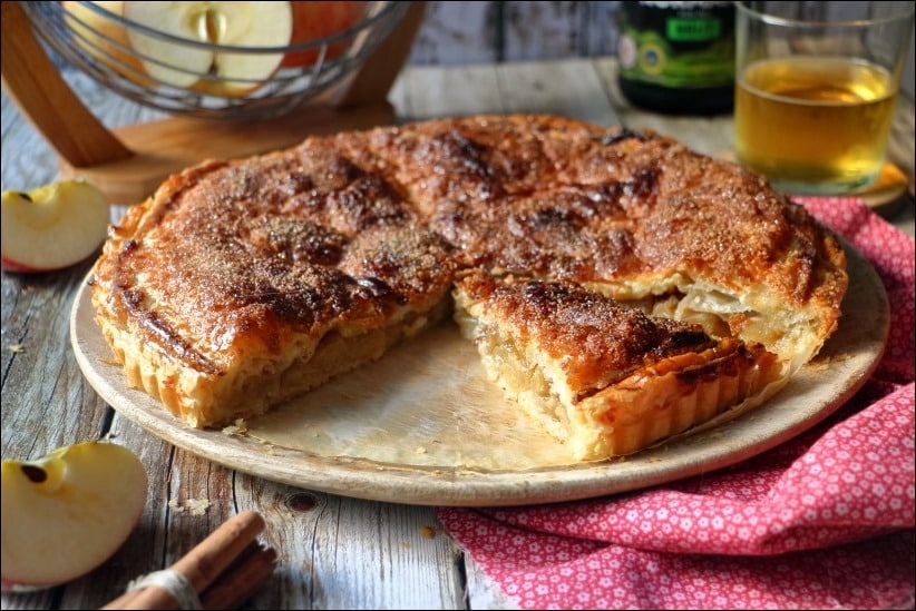 recette croustade aux pommes