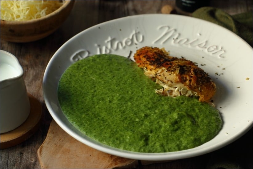 épinards à la sauce mornay