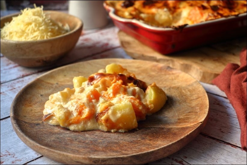 recette gratin potiron pommes de terre