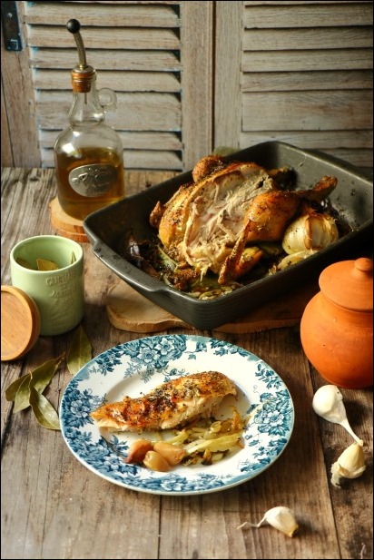 cuisson poulet roti au four basse température