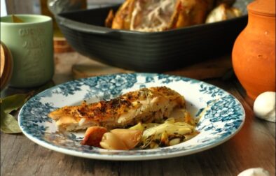 poulet rôti au four cuisson basse température