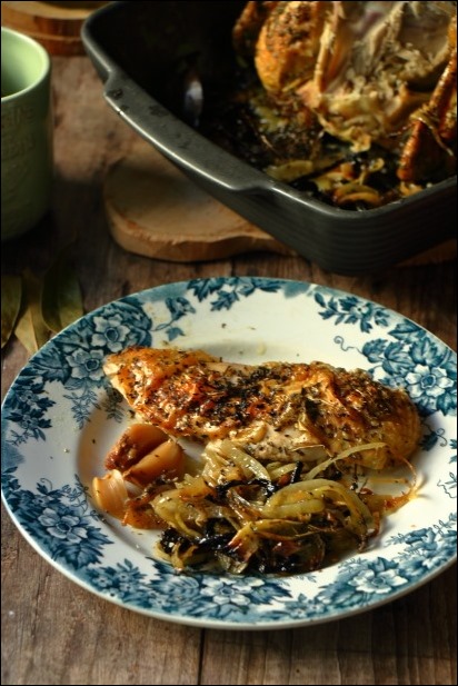 poulet roti à basse température