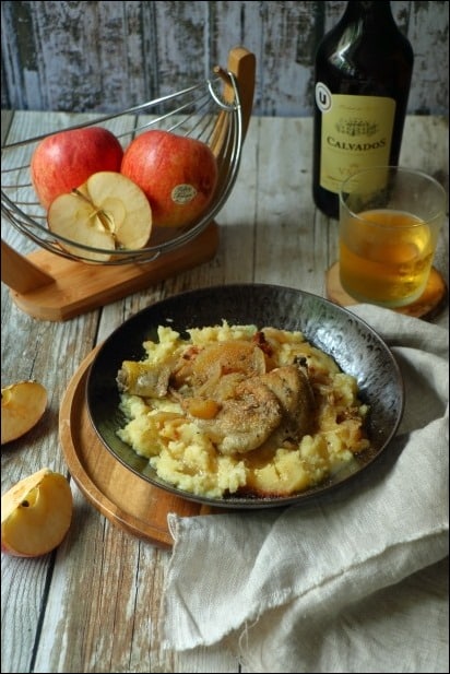 Saute_poulet_normande_cidre_pommes_calvados (1) poulet à la normande aux pommes