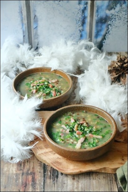 Soupe-riz-lentilles-lardons-persilles (1) soupe lentilles vertes riz lardons