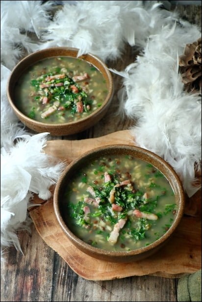 Soupe-riz-lentilles-lardons-persilles (10) soupe riz et lentilles
