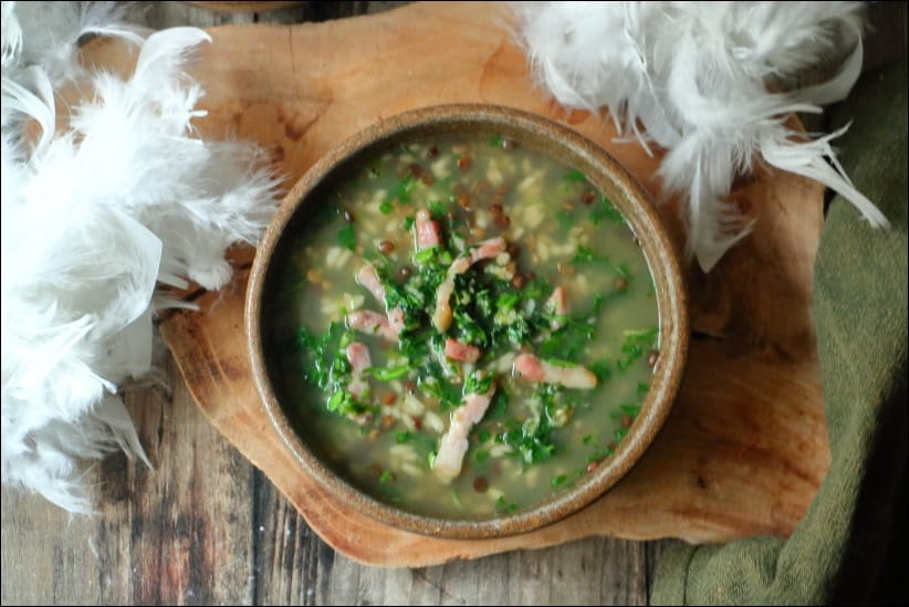 soupe lentilles vertes
