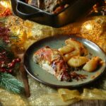 recette pintade farcie au four